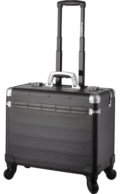 Produktbild von Alumaxx Pilotenkoffer Pandora - Trolley, schwarz matt