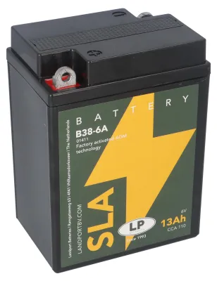 Produktbild von Batterie AGM SLA 6V 13Ah für Motorrad Startbatterie MS B38-6A