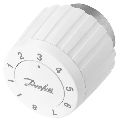 Obrázek produktu pro Danfoss zpětný teploměr, omezovač FJVR FJVR, regulátor 10–80 °C, bílý, 1 ks.