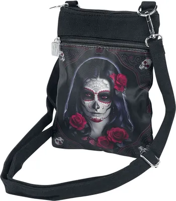 Produktbild von Nemesis Now Umhängetasche Uni Sugar Skull Standard Standard