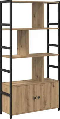 Obrázek produktu pro vidaXL Artisan dubová knihovna 80 x 30 x 155,5 cm materiál na bázi dřeva