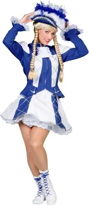Produktbild von Dansmarietje Damen Blau Kostüm 42
