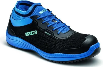 Produktbild von SPARCO TEAMWORK Sicherheitsschuhe 0752541NRAZ Textil Mikrofaser Polyurethan(Polyurethan)