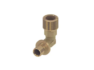 Immagine prodotto di TECEflex Winkelübergangsnippel Rotguss d= 20mmx1/2 AG