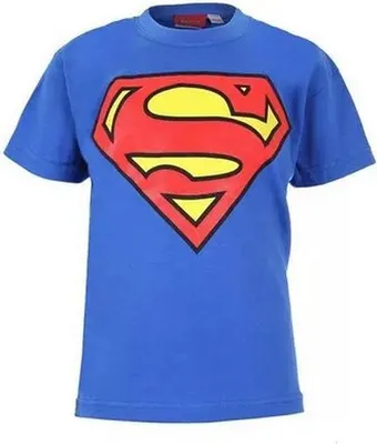 Obrázek produktu pro Superman - chlapecké tričko TV711 (164) (Královská modrá/červená/žlutá)