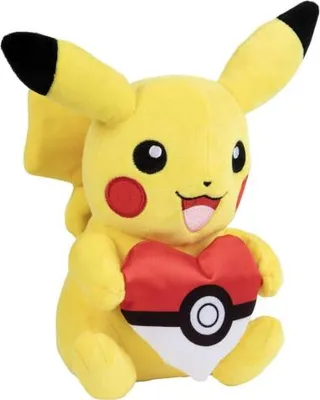 Zdjęcie produktu dla Pokémon - Pikachu Pokéball - pluszowa zabawka
