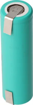 Produktbild von US18650 VTC4 INR18650 2100mAh, 3,6V mit Lötfahnen als Ersatz-Akku für Bosch IXO