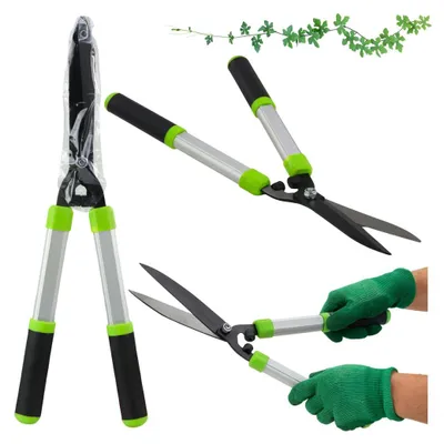 Produktbild von Heckenschere Gartenschere 59 cm mit Koffer Set