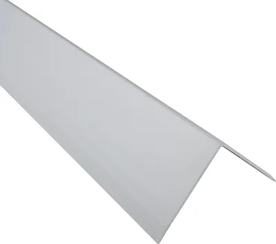 Produktbild von Alu Winkel-Profil Kantenschutz Zierleiste Profil silber 270cm H45mm matt