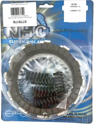 Immagine prodotto di Set di dischi frizione NHC CDSS0178 per KTM RXC 400 E RXC 620 E 1995