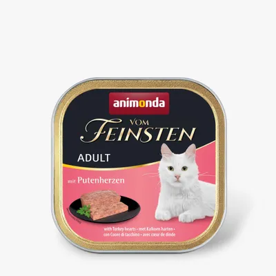 Produktbild von Animonda Katze Vom Feinsten Classic Putenherzen 100g