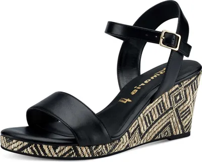 Produktbild von Tamaris Keilsandaletten Damen 31353036343036 Schwarz 36 EU