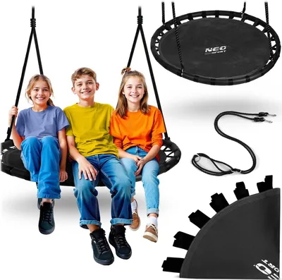 Image de Neo-Sport Swingo 110 cm balançoire nid de cigogne