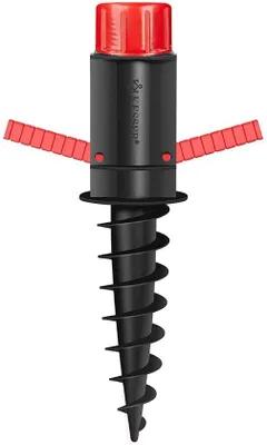 Immagine prodotto di Ancoraggio di base per spiaggia o terreno - Per colonne per ombrelloni con diametro di 32 mm - Nero - Ancoraggio da terra