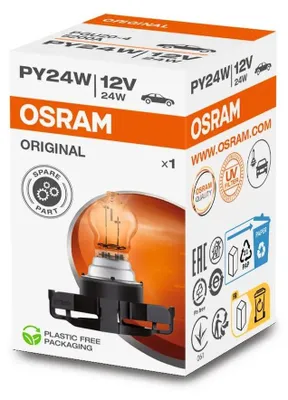 Produktbild von Glühlampe für Blinkleuchte PY24W 12V 24W PGU20 4 OSRAM passend für diverse PKW