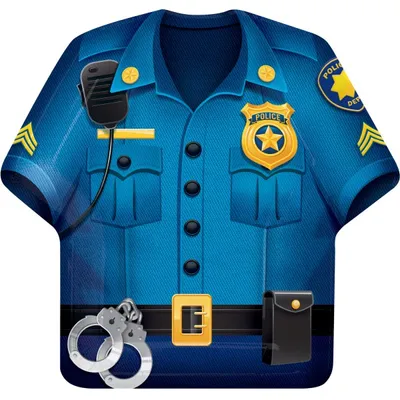 Produktbild von Polizei Party 8 Formteller