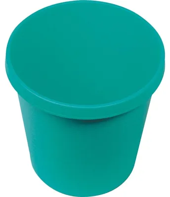 Produktbild von helit Papierkorb H6105852 18l rund Kunststoff grün