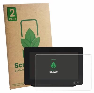 Produktbild von 2x ScreenLeaf Schutzfolie für Raymarine Axiom+ 9 nachhaltiger Displayschutz Display Schutz Folie Klar Transparent