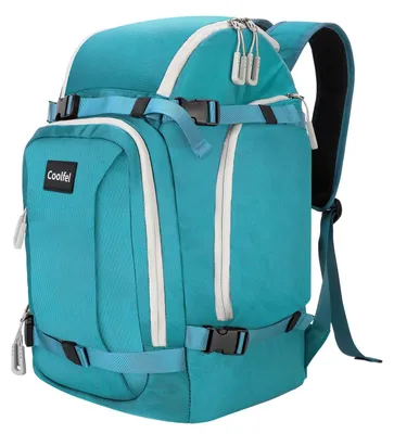 Productafbeelding van Skischoenentas - Helmvak en rugzakriemen - 50 liter - Skirugzak met helmtas