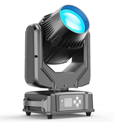 Image de Projecteur LED mobile - ZQ02314 - 250 W - DMX512 - Étanche - 14 motifs - Prise européenne