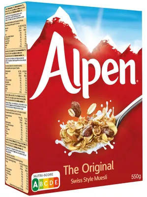 Produktbild von Alpen Original 550g