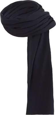Immagine prodotto di Promodoro 3089 | Sciarpa da uomo / maglia singola - Colore: Nero - Dimensioni: 180 x 30 cm
