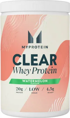 Productafbeelding van MyProtein Clear Whey Protein 498 - 509 g, meloen smaak / Weiproteïne-isolaat / Hoogwaardig gehydrolyseerd weiproteïne-isolaat met een uitzonderlijk verfrissende en heerlijke smaak