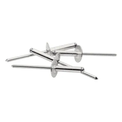 Image de Rivets aveugles tête plate Ø 4 x 10 mm + mèche 50 pcs. Blister Rapid