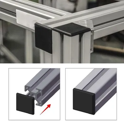 20 Stück für Aluminiumprofile - Europäische Standard-Endkappen