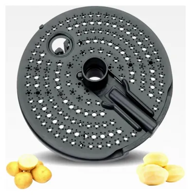 Produktbild von Kartoffelschäler Aufsatz für Küchenmaschine, Zubehör zum Schälen von Kartoffeln, Karotten, Gemüse und Obst