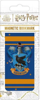 Produktbild von Harry Potter - Magnetisches Lesezeichen, Ravenclaw PM8410 (Einheitsgröße) (Blau/Gelb)