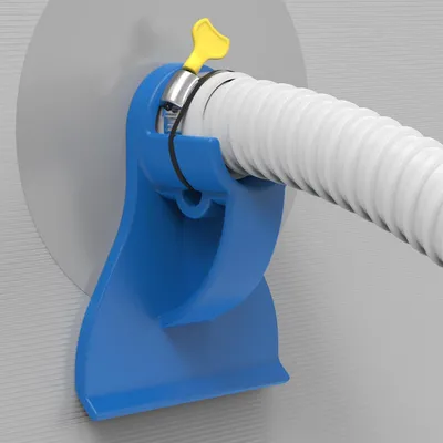 Productafbeelding van Buisklemset voor zwembadtubes, 2 stuks, 26-38 mm, blauw