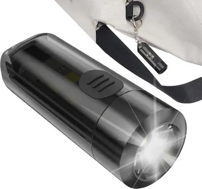 Obrázek produktu pro Vodotěsná cestovní lampa s několika režimy svícení – dobíjecí a ideální na cesty.