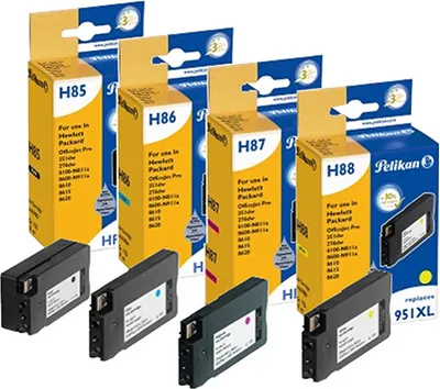 Produktbild von Pelikan Patrone HP 950XL/951XL Multi-Pack B/C/M/Y remanufactured