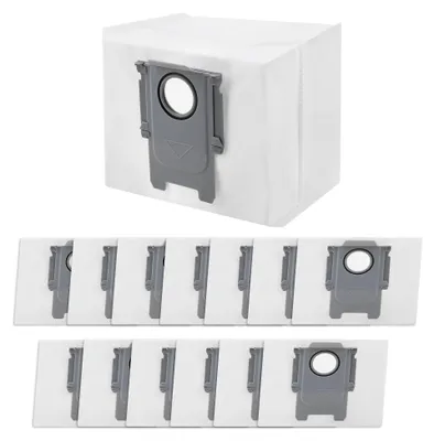 12 Staubsaugerbeutel kompatibel mit Roborock S7 MaxV Ultra, Q7+, Q7 Max+, T8, Q5