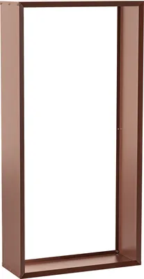Produktbild von hiyard Wooker High Brennholzregal – Kaminholzregal  / Holzlagersystem / 99 x 199 cm / rostbraun