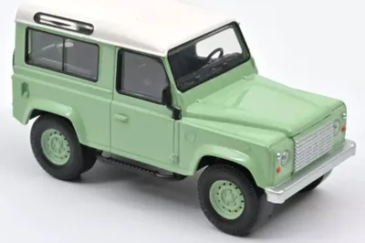 Produktbild von LAND ROVER Defender 1995 Grün und Weiß, NOREV845106, Maßstab1/43, NOREV