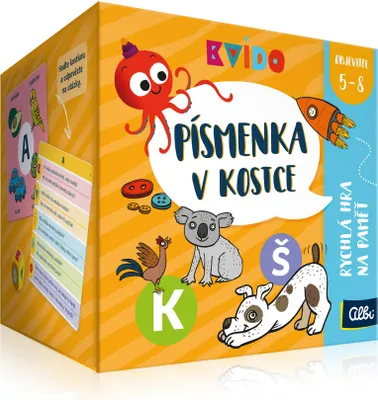 Zdjęcie produktu dla Albi Kvído – Litery w kostce