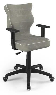 Produktbild von Kinder-Wachstumsstuhl Ergonomischer Schreibtischstuhl Für Körpergrösse 146-176 Cm, Duo Schwarz Visto 03