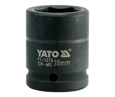 Obrázek produktu pro YATO Nástavec 3/4" rázový šestihranný 28 mm CrMo YT-1078