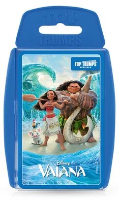 Produktbild von Top Trumps - Vaiana Kartenspiel Quartett Spiel Moana