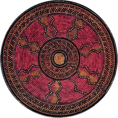 Image de 160 x 160 (diamètre) cercle Tapis Zoya 418 X cercle – pour l'extérieur et l'intérieur