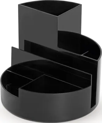 Produktbild von MAUL Stifteköcher MAULrundbox Kunststoff 14 x 14 x 12.5 cm schwarz
