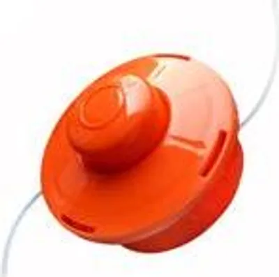 Produktbild von NEMAXX® FS1 Fadenkopf Tippautomatik Doppelfaden – für Motorsense/Freischneider – M10 x 1,25 Linksgewinde, 2 mm Faden, Schnittkreis 380 mm – Orange