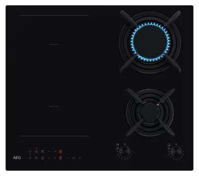 Image de AEG CN071436DH Noir Intégré 60 cm Combi 4 zone(s)