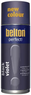 Produktbild von Belton perfect Lackspray 400 ml black violet matt
