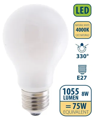 Obrázek produktu pro VELAMP OPAL FILAMENT žárovka 8W, E27, 4000K
