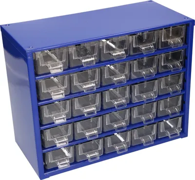 Obrázek produktu pro Box na skladování malých dílů Kovový třídicí box Box na skladování dílů 25K