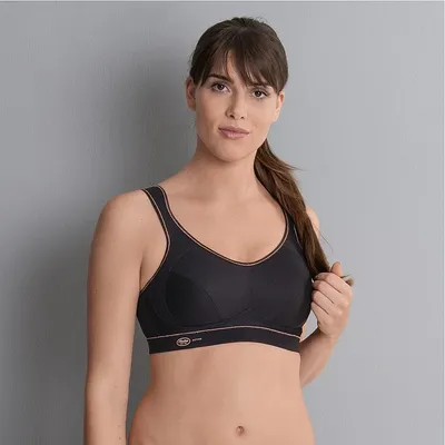 Produktbild von Anita Active Extreme Control Sport Bh 5527 Black/Gold - größe 105 / E