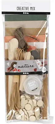 Produktbild von Bastel-Mix, Natur, 1 Pck [HOB-977444]